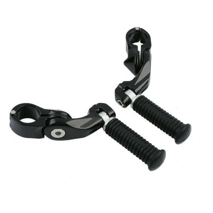 Footrest Footpeg 1 1/4'' Short Angled Mount for Harley Street Glide