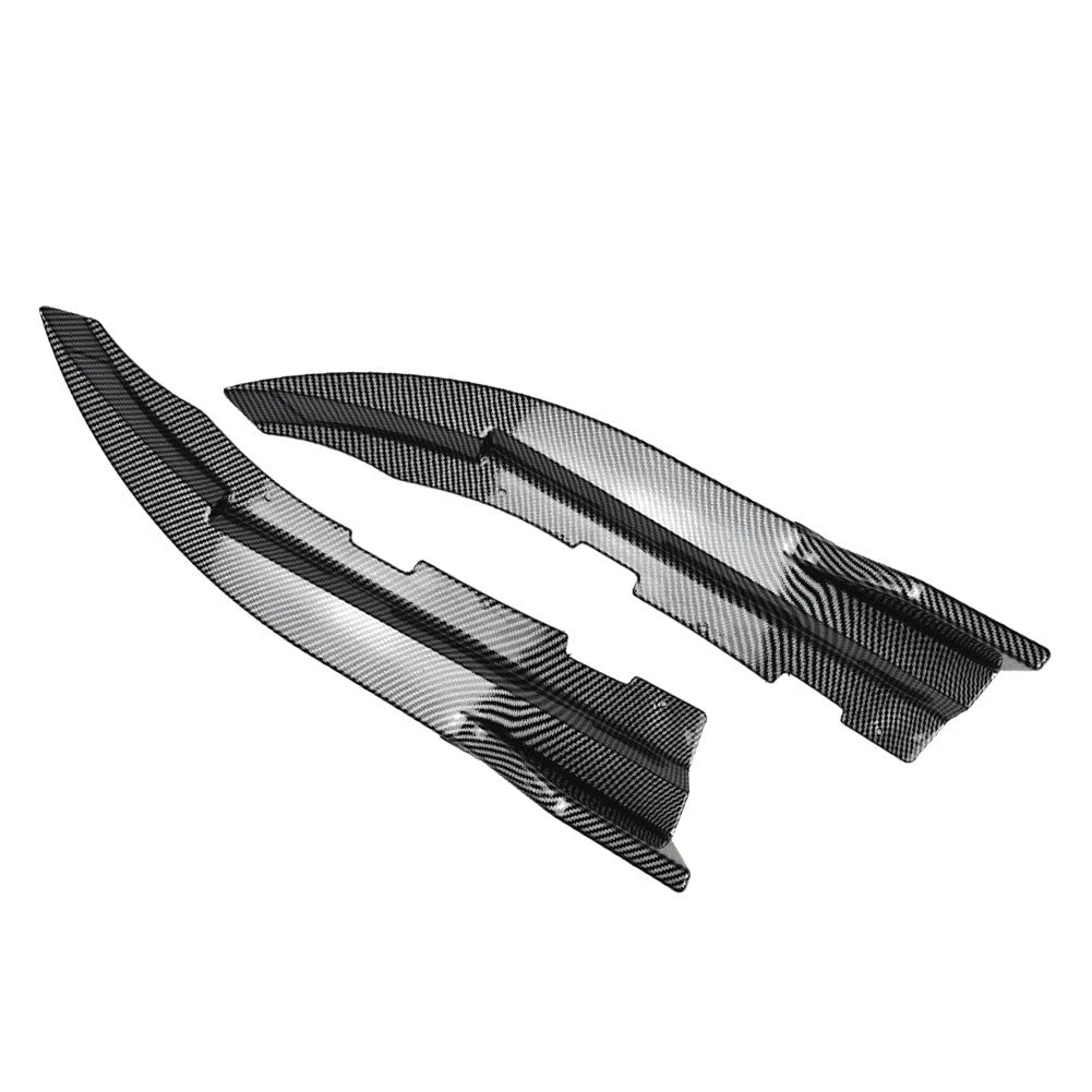 Carbon Front Bumper Lip Splitters for BMW 3 Series E92 E93 M-Tech 325i (2010–2013)