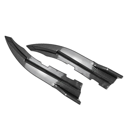 Carbon Front Bumper Lip Splitters for BMW 3 Series E92 E93 M-Tech 325i (2010–2013)