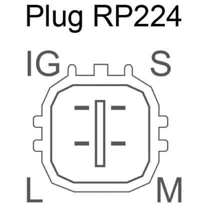 Alternator / 4cyl 2.4L / Toyota RAV4 (2003–2013)