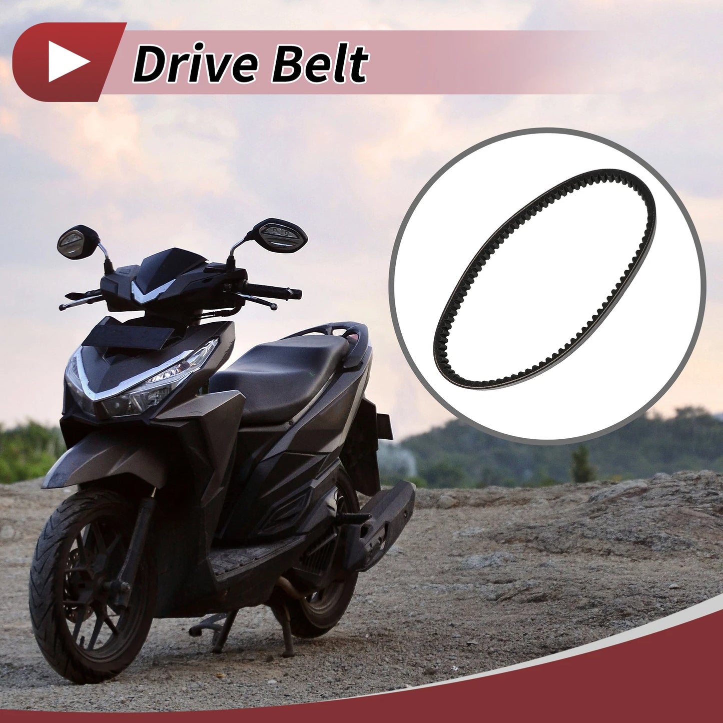 Drive Belt V-Belt for Yamaha YP250 YP Majesty 250 (1995–2006)