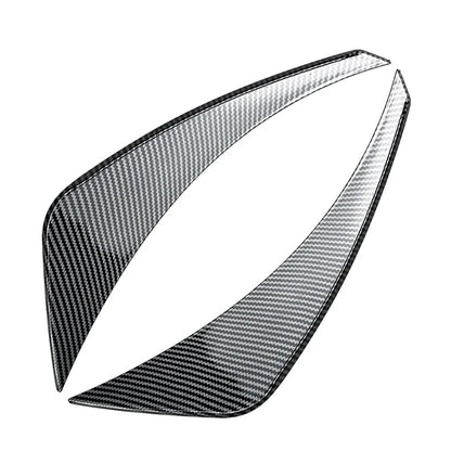 Carbon Black Front Bumper Side Air Vent Spoiler Trim for Mazda MX-5 Miata (16-25)