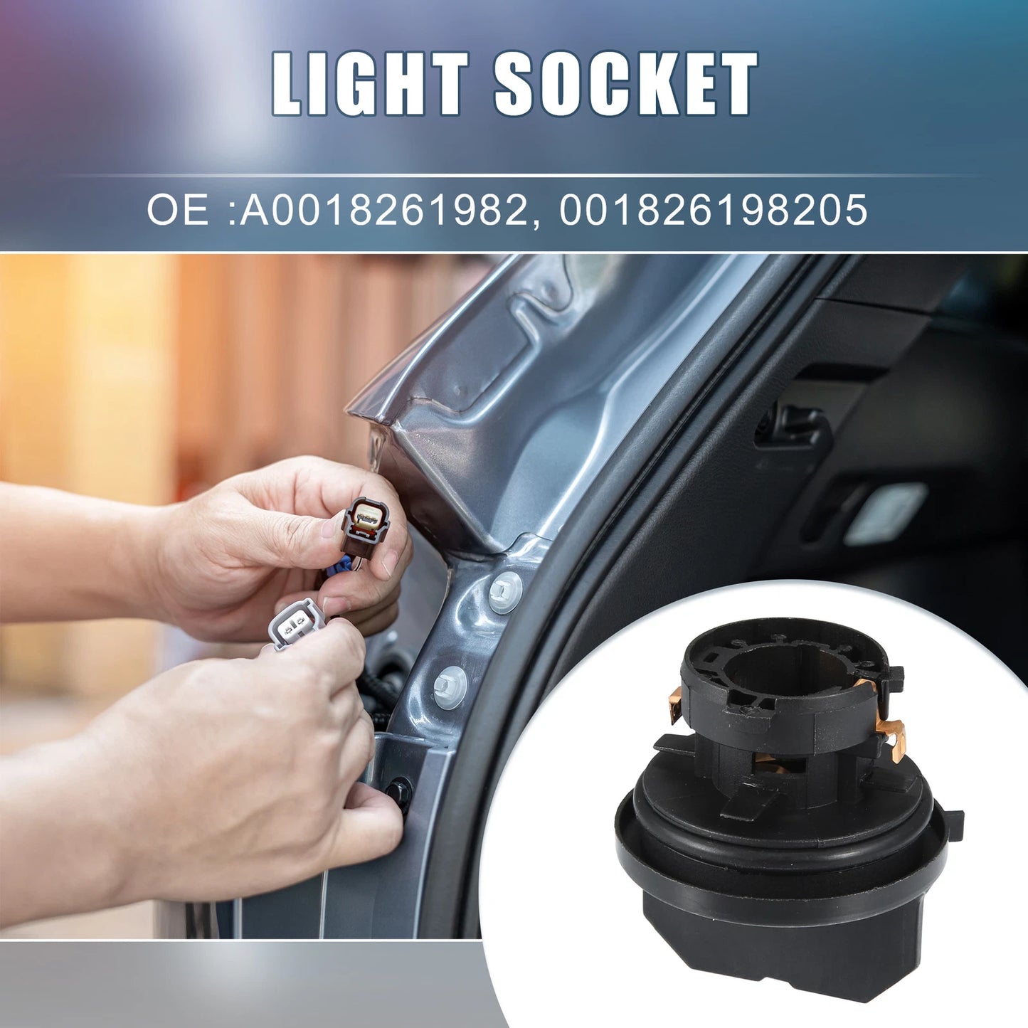 Front Turn Signal Light Bulb Holder No.A0018261982 for Mercedes-Benz ML320 (2004–2007)