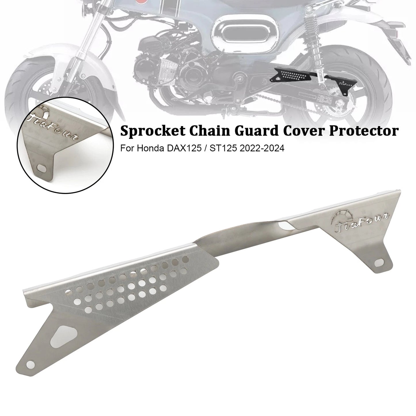 Sprocket Chain Guard for Honda DAX 125 ST125 (2022–2024)