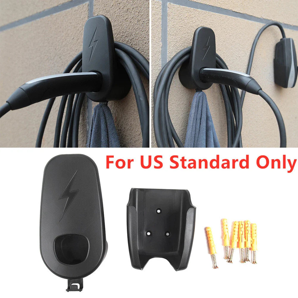 Wall Charger Cable Connector Organizer Bracket Holder for Tesla Model S X Y 3
