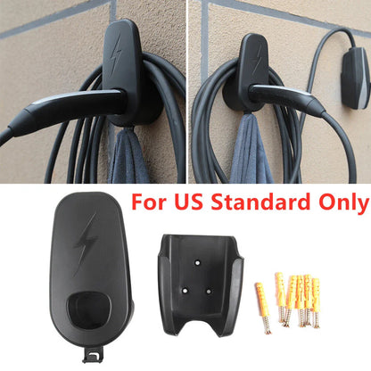 Wall Charger Cable Connector Organizer Bracket Holder for Tesla Model S X Y 3