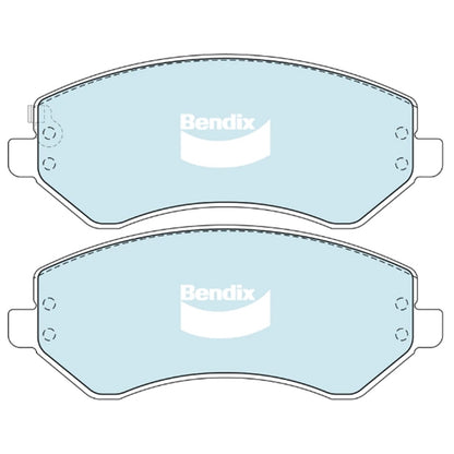 Set of 4 Front Disc Brake Pads for Jeep Cherokee KJ (2002–2008)