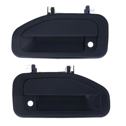 Door Handle Outer 2 x Black Front Left+Right for Mitsubishi Fuso (2005–2020)
