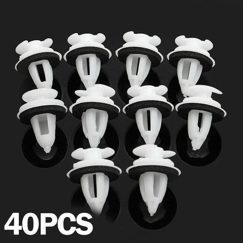 40x Door Panel Clips W/Seal Ring for E30 E34 E36 E38 E46 M3 M5 Z3