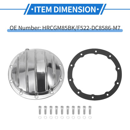 Rear Differential Cover Kit with Gasket for Chevy GM Intermediates (8.5" & 8.6")