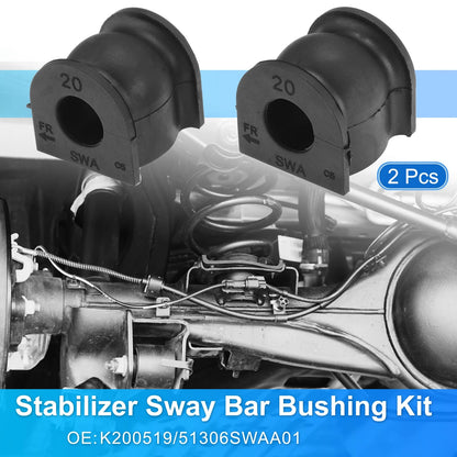 2X Stabilizer Sway Bar Bushing Kit for Honda CR-V (2002–2006) K200519