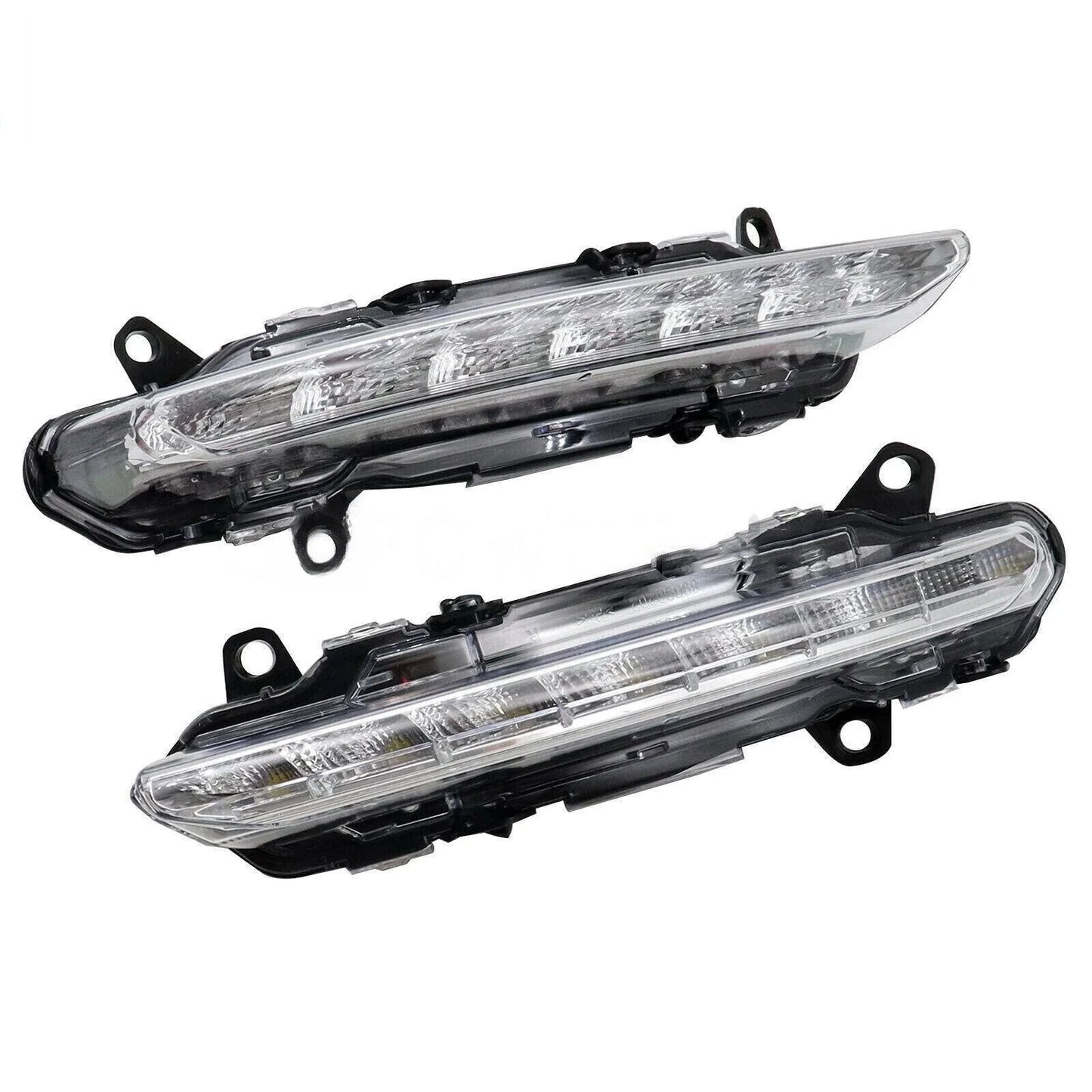 Pair Front Fog Lights Daytime Running Lamps for Mercedes-Benz S550 S600 S63 AMG (2006–2020)