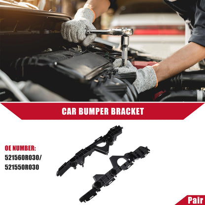 Pair Rear Bumper Bracket for Toyota RAV4 (No.521560R030/521550R030)