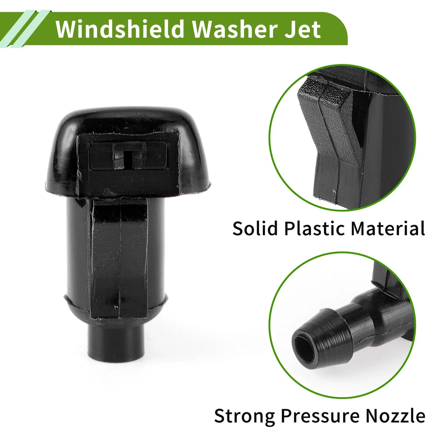 Windshield Washer Nozzle & Hose Connector for GMC (2007-2014)