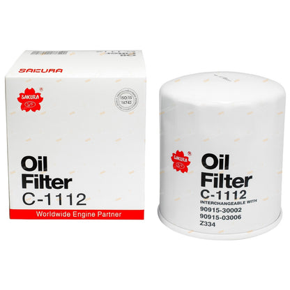 Engine Oil Filter for Mazda B2500 UN 2.5L 4cyl WL-T (1999–2000)