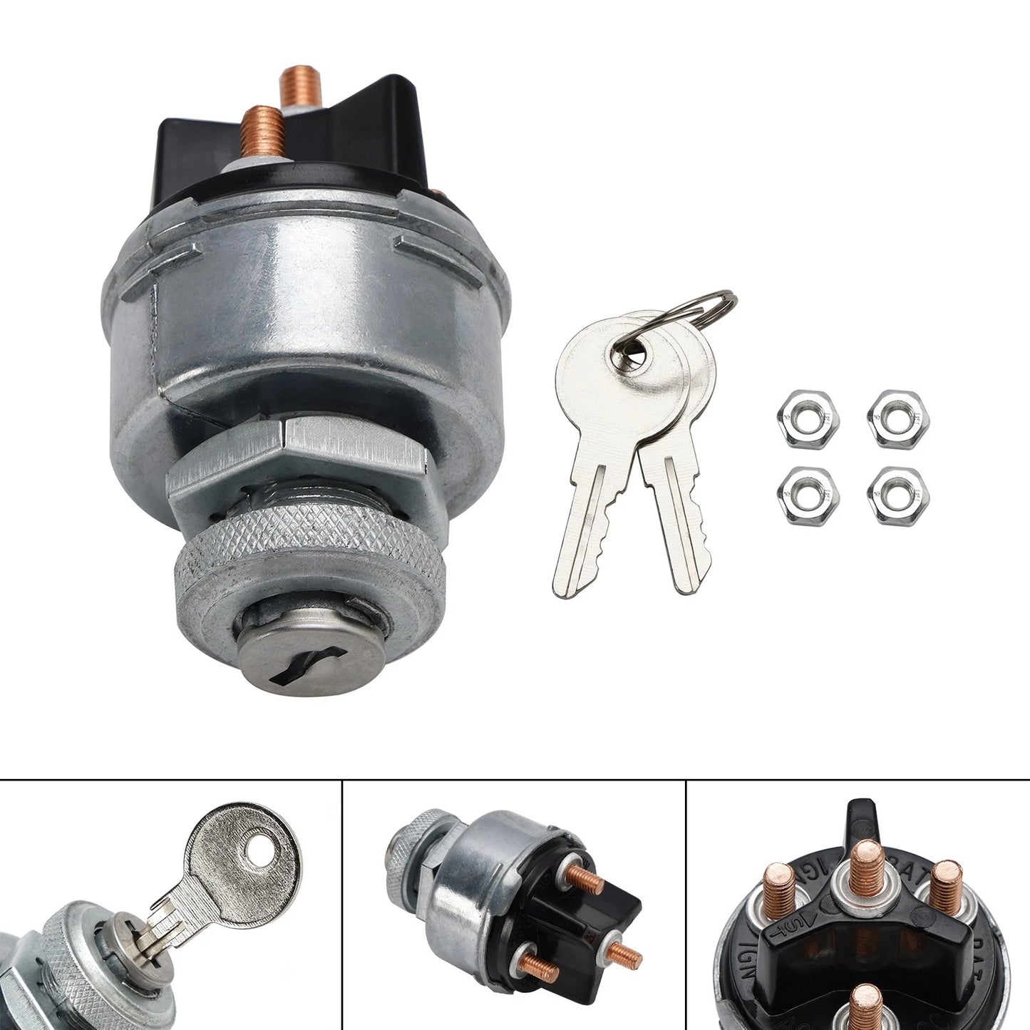 Ignition Switch 641833 for New Holland LS140 LS150 LS160 LS170 LS180 (2000–2005)