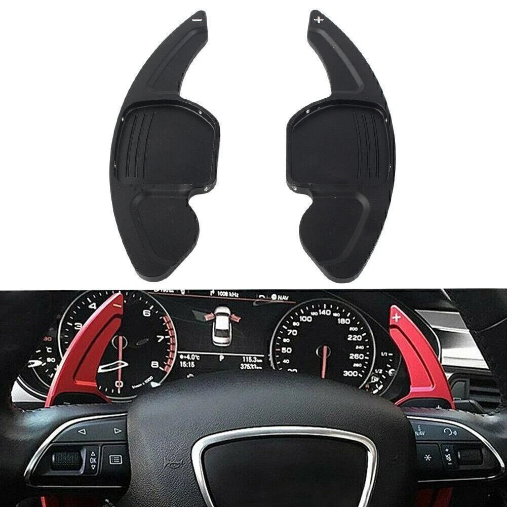 Carbon Fiber Seat Adjustment Switch Panel Cover Trim for Audi A4 A5 (2008–2020)