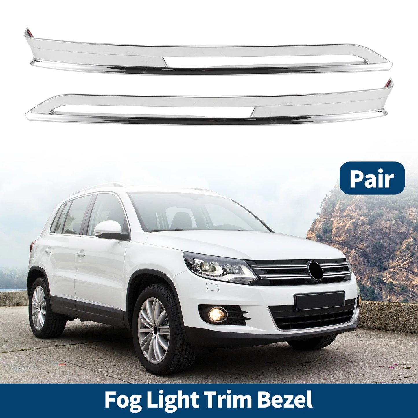 1 Pair Front Left Headlights
