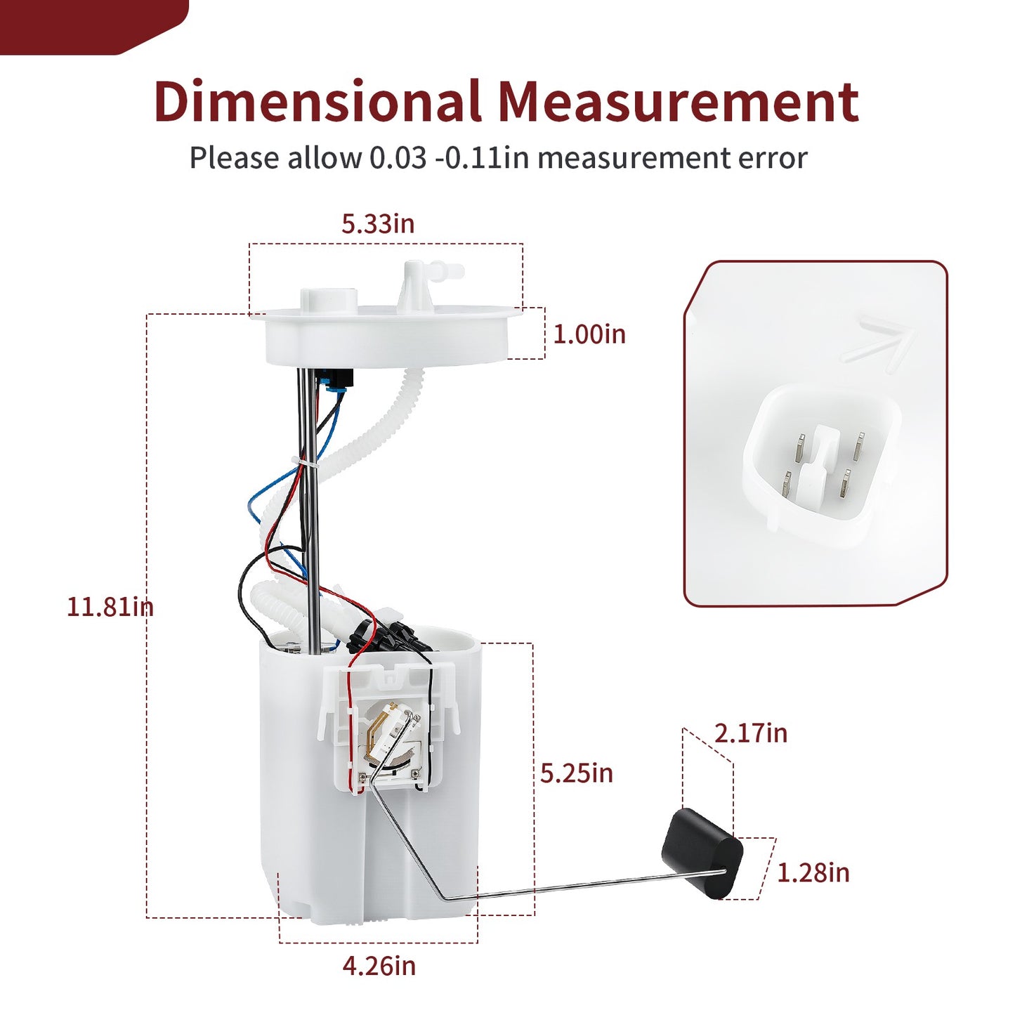 Fuel Pump for Club Car Precedent (2016–Present) EFI Systems