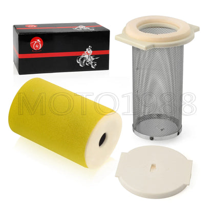 Air Filter & Guide & End Cap for Yamaha KODIAK BIG BEAR MOTO-4 (1987–1999)
