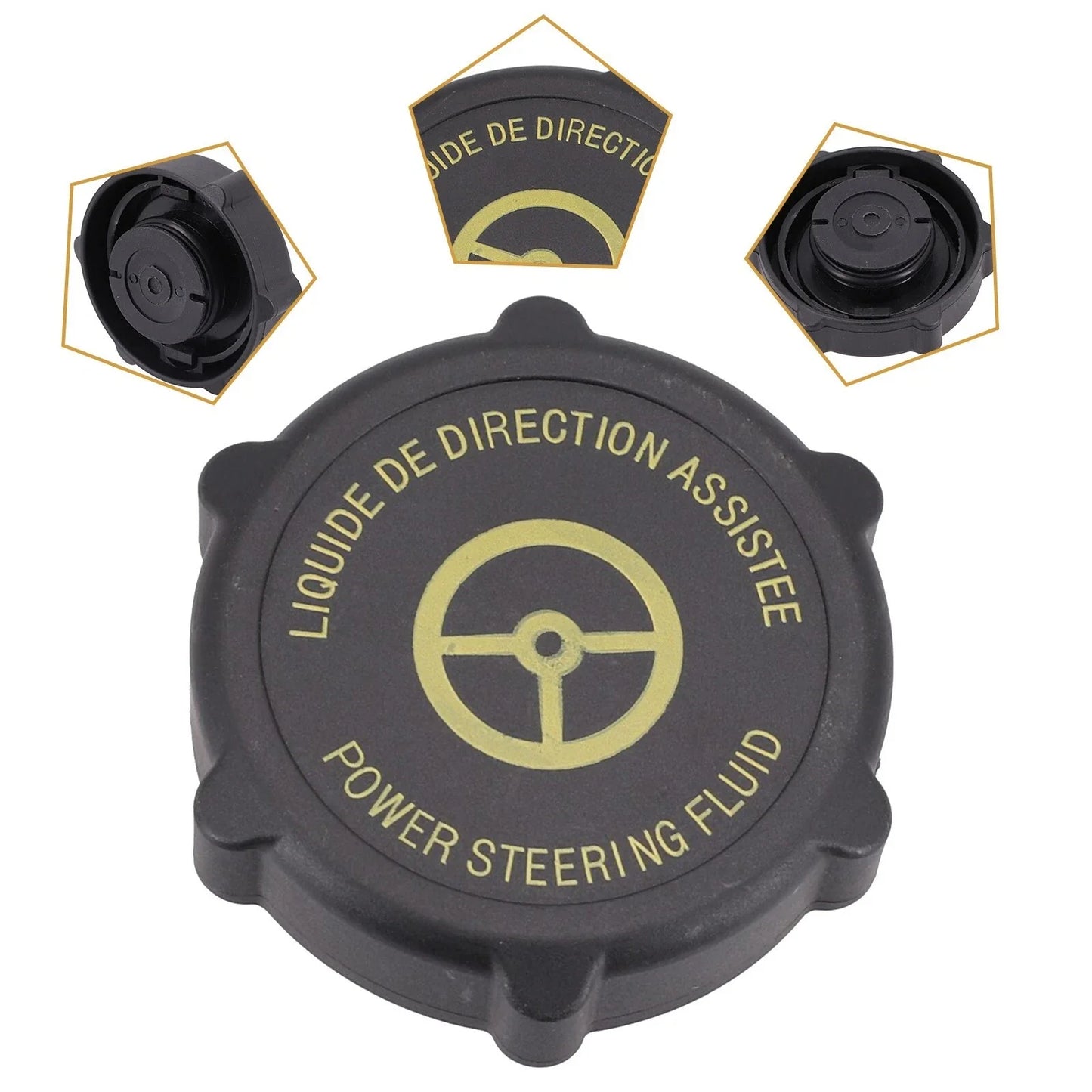 Power Steering Reservoir Cap for Ford Focus Maximum Fluid Protection