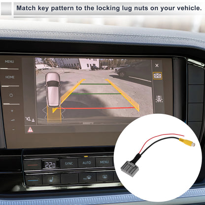 Rear View Camera Adapter Wire Harness Cable for Honda Fit (2014–2016)