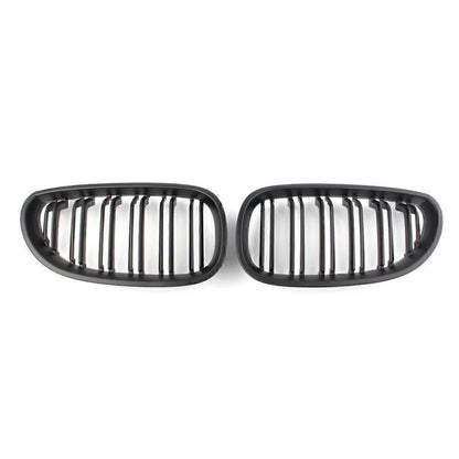 Matte Black Upper Bumper Grill Mesh Grille for BMW E60 E61 M5 2004-2009
