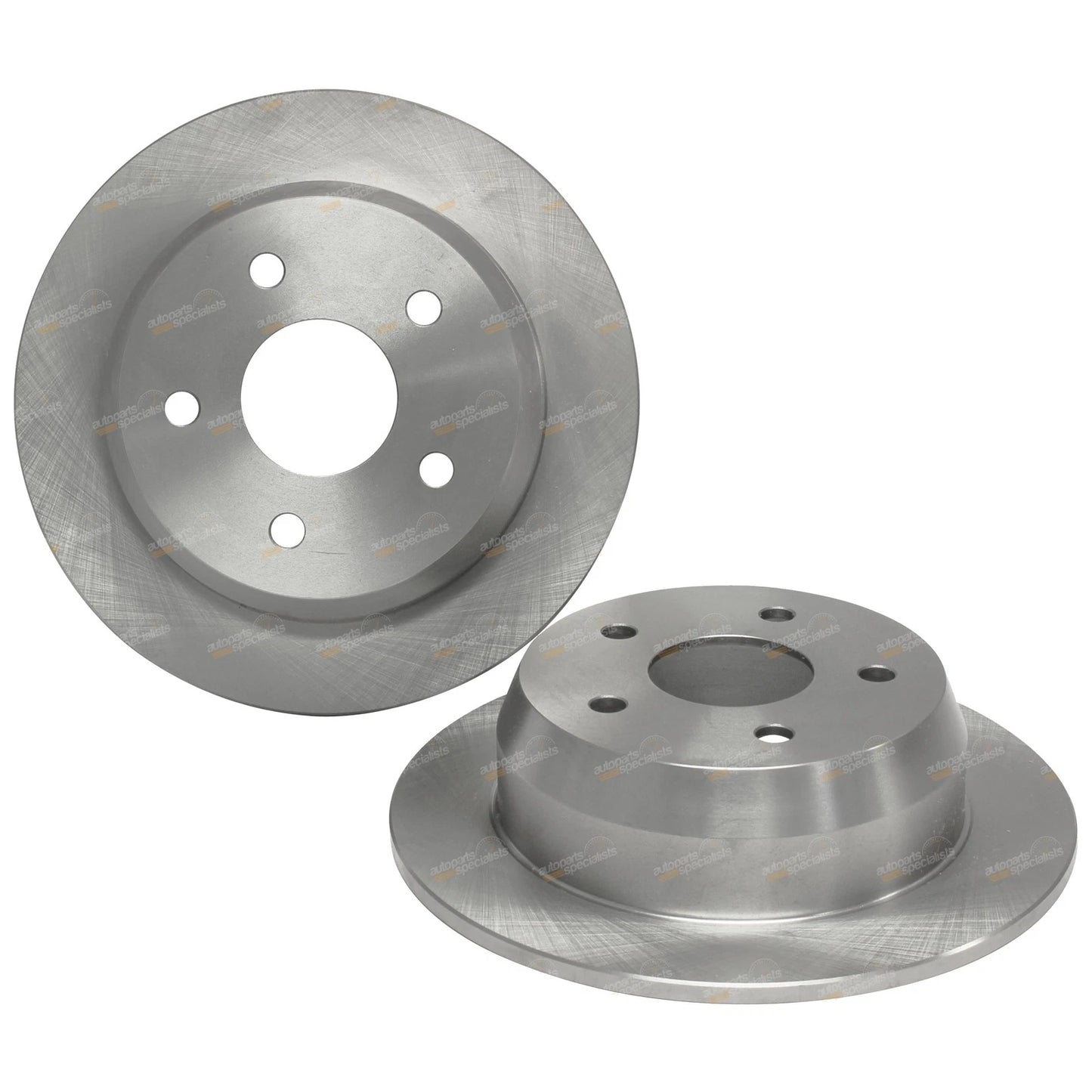 2 Rear Disc Brake Rotors for Jeep Grand Cherokee (1999–2004)