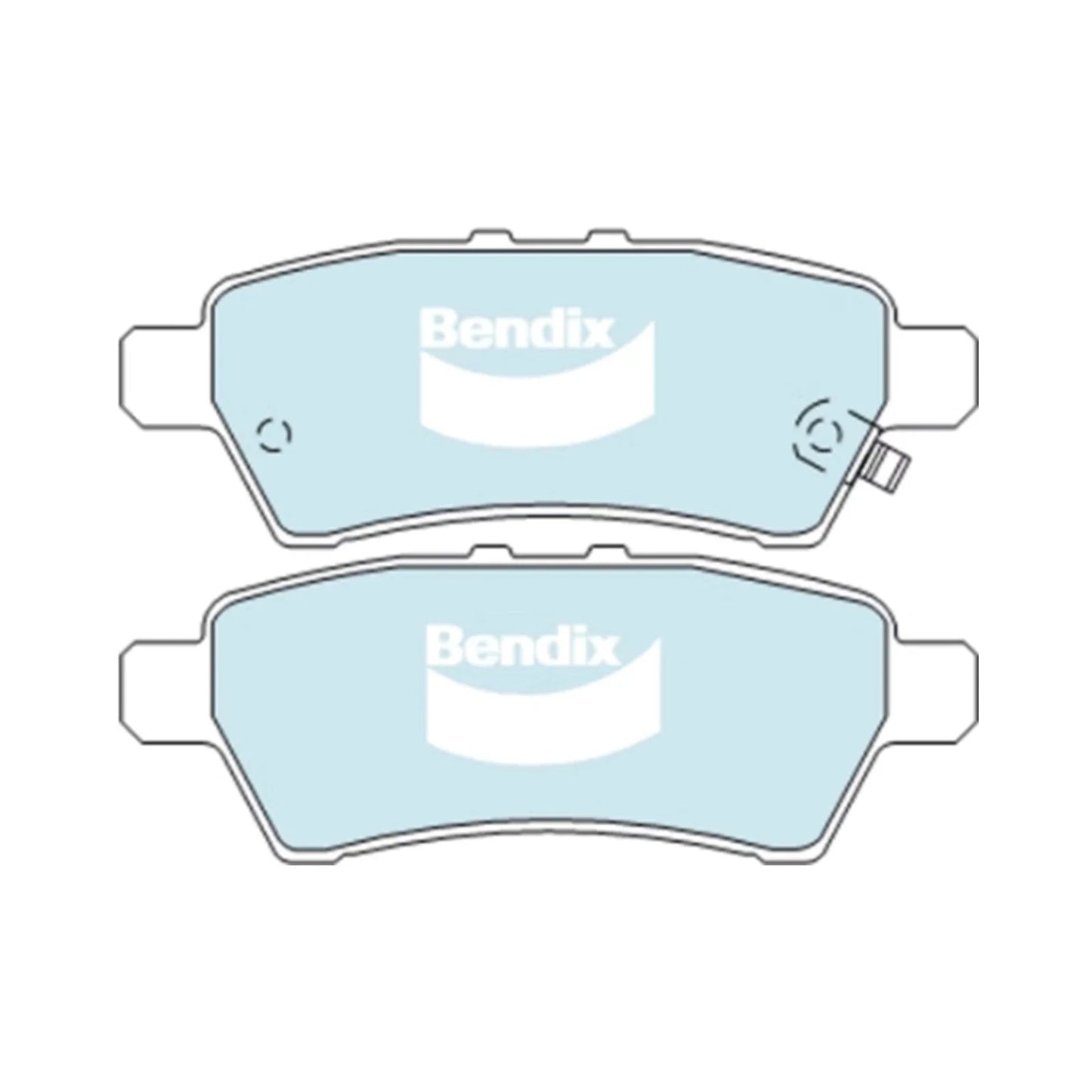 HD Rear Disc Brake Pads Set for Nissan Pathfinder R51 (2005-2013)