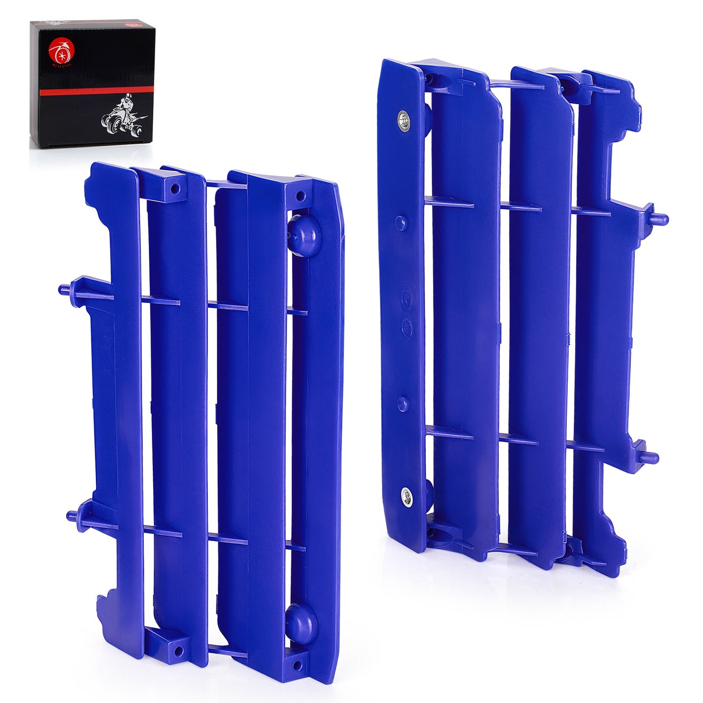 Pair Radiator Louvers Guards for Yamaha YZ125 YZ250 (2006–2022) Blue