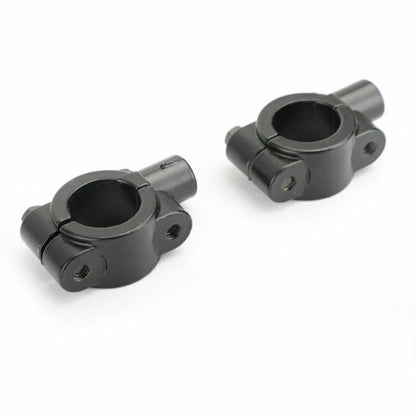 Mirror Brackets 10mm CW for Motorcycle Enduro Quad Scooter (22mm Handlebars)