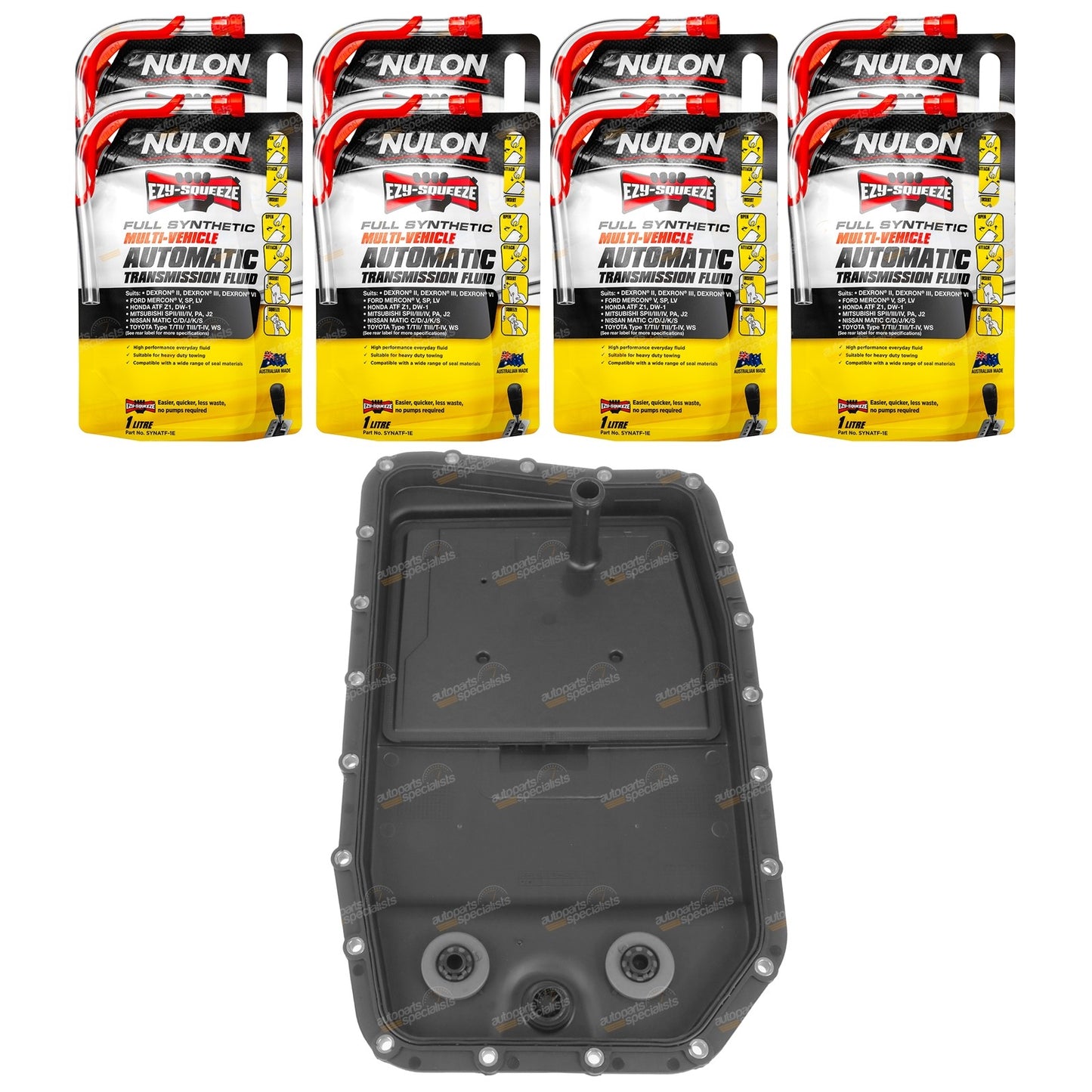 Transmission Sump Filter Kit + Oil for Ford 6 Speed ZF6HP26