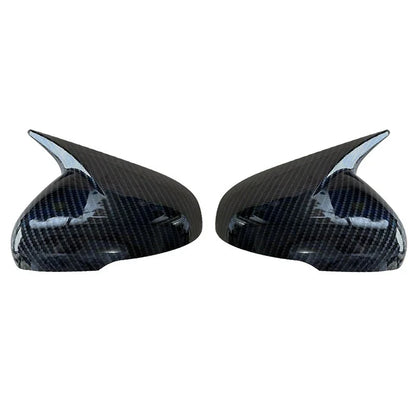 Carbon Fiber Style Side Mirror Cover for Kia Stinger (2018-2023)