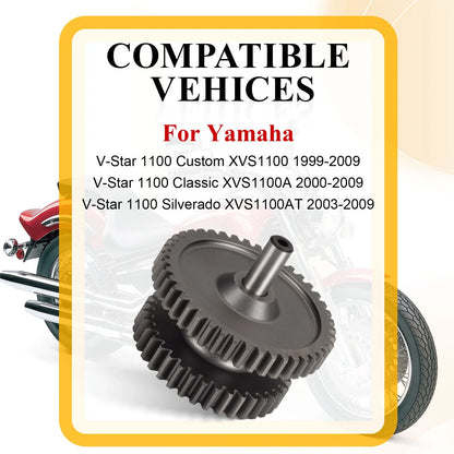 Starter Idler Shaft Gear for Yamaha V-Star 1100 (2002–2010)