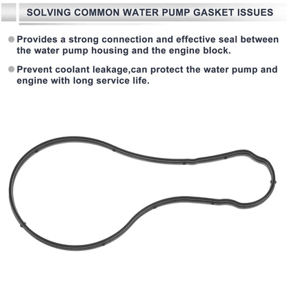 Water Pump Gasket for Chevrolet Sail 3 Rubber 1 x Engine (2015-2020)