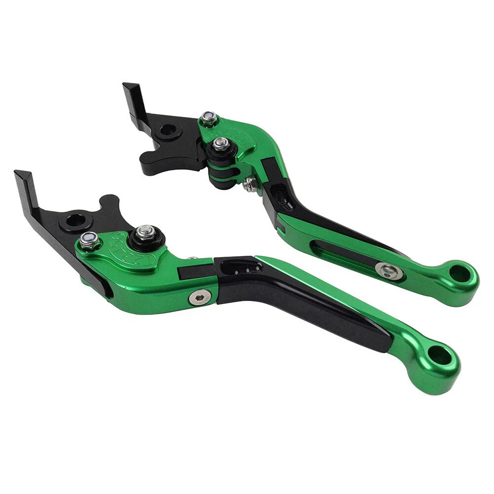 CNC Green Extendable Brake Clutch Levers for Honda CBR1000RR-R/SP (2020-2022)