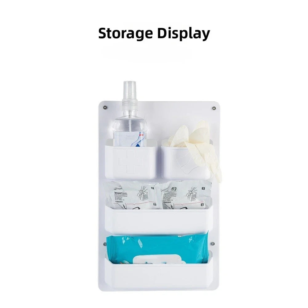 Multi Layer RV Toilet Storage Box Waste Tank Wall Mounted for DOMETIC