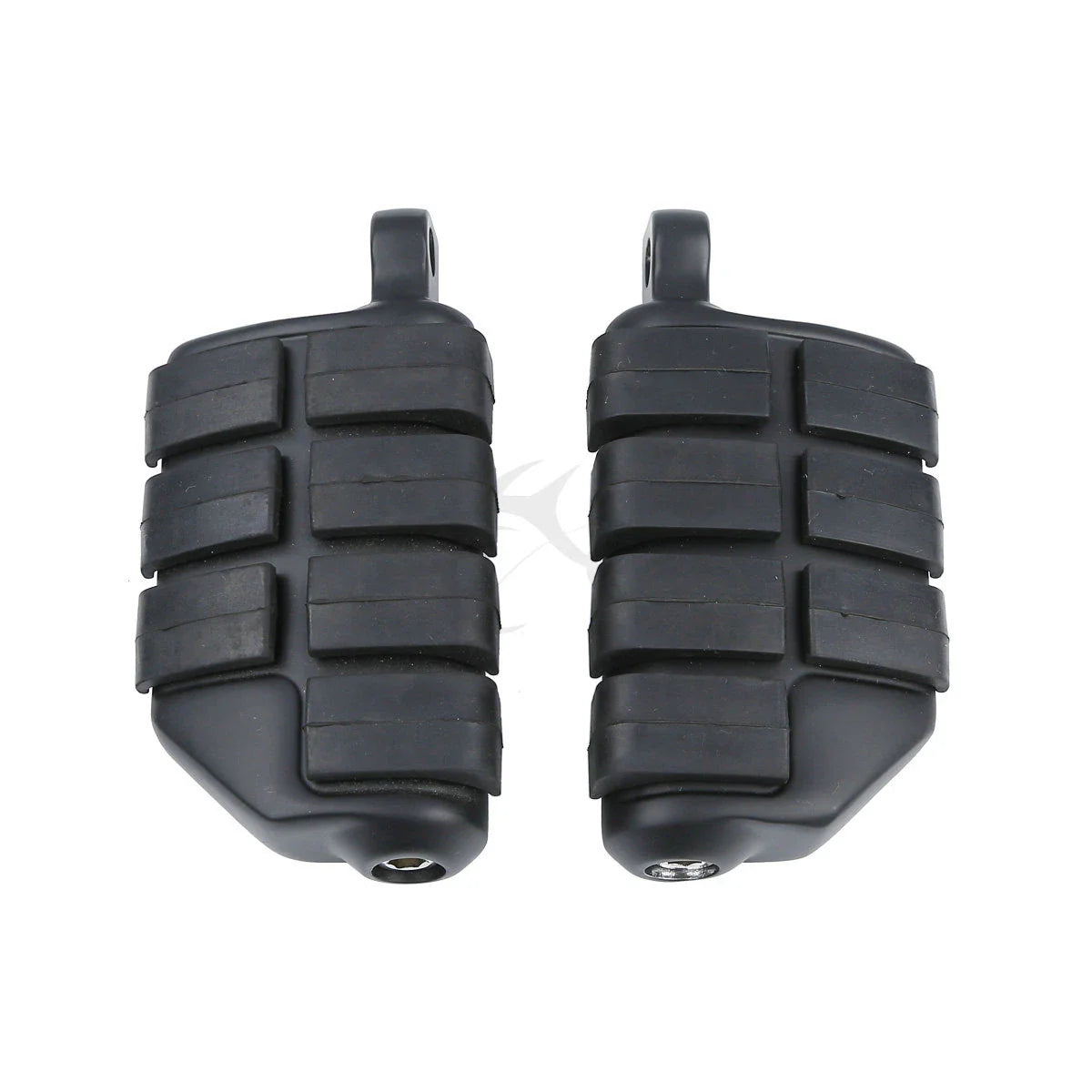Matte Black Male Mount Footrests Pegs for Harley Sportster XL 1200 883 (2004-2023)