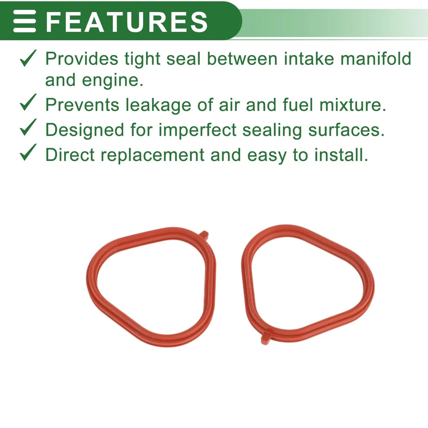 Engine Intake Manifold Gasket for Chevrolet Cruze (2009-2024) 4 x Pcs