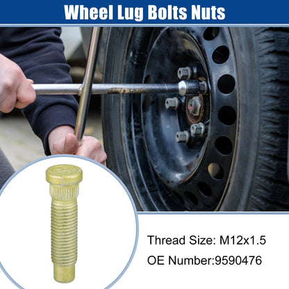 10X M12x1.5 Wheel Lug Bolts Nuts for Chevrolet (1997–2012) No. 9590476