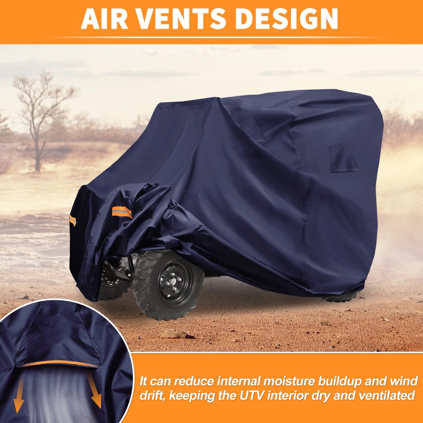 Waterproof UTV Cover for Honda Pioneer 500 520 (2016–2023)