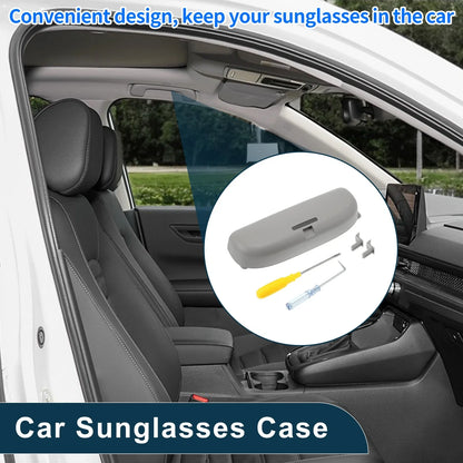 Sunglasses Case for BMW 1 Series F20 Eyeglasses Holder Storage Box Grey