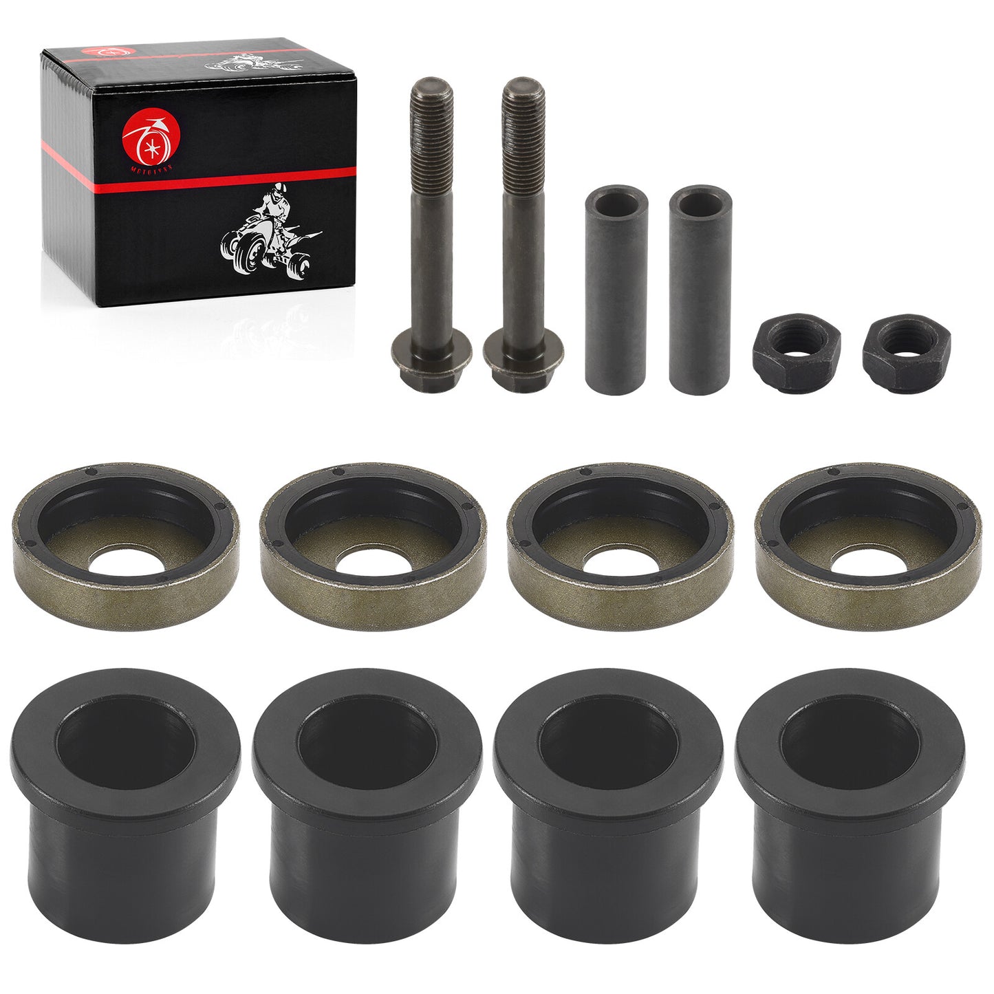 Front A-Arm Bushing Kit for Polaris Phoenix 200 RZR 170 (2005–2021)