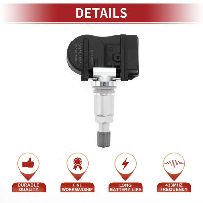 Tire Pressure Sensor for Hyundai Elantra 2017-2024 1 x 433MHz
