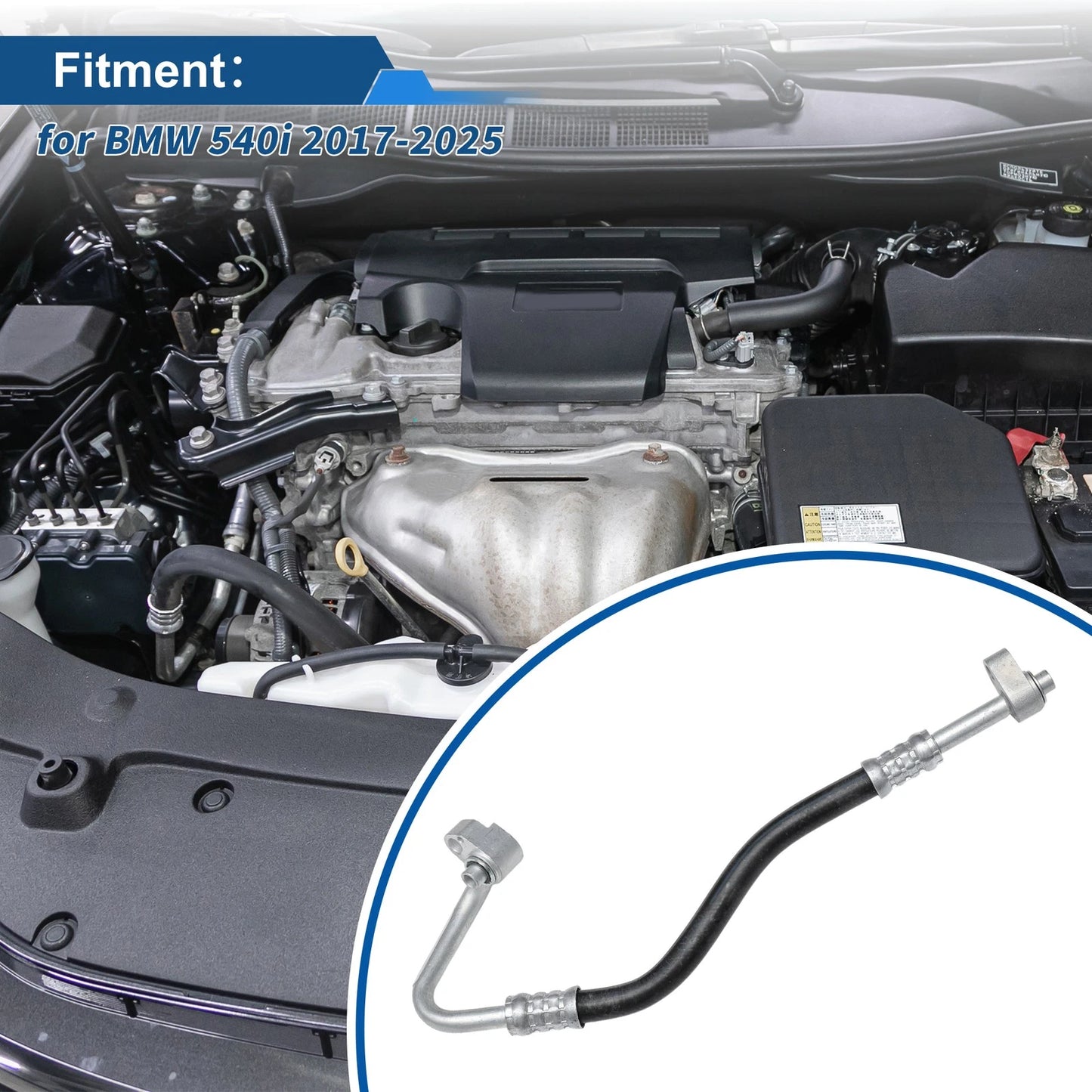 A/C Refrigerant Liquid Hose for BMW 540i (2017–2025) No. 64539362746