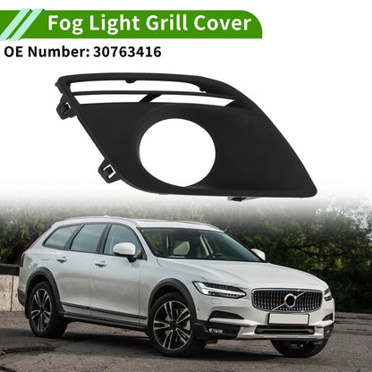 1 Pc Front Right Fog Light Grill for Volvo XC60 (2010-2016) Black