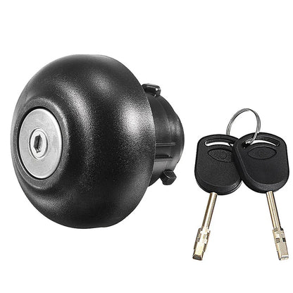 Fuel Tank Filler Cap Cover Lock w/ 2 Keys for Ford Transit (2006-2018)