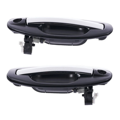 2pc Front Right & Left Outer Door Handles for Hyundai Santa Fe (2000–2005)