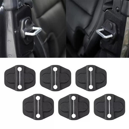 Car Door Lock Cover & Screw Protector Trim for 2018-24 Jeep Wrangler JL JT