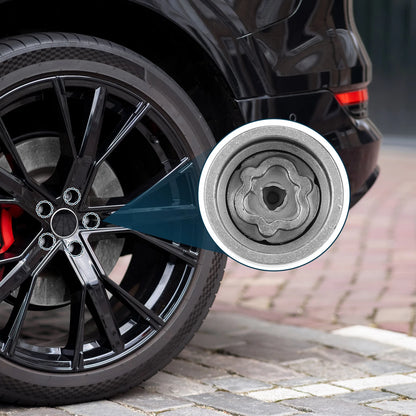 Set of 4 Wheel Lock Lug Nuts for Audi A3 (2013–2020) - Type G